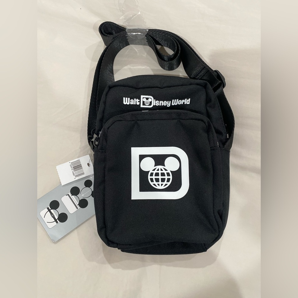 Walt Disney World Black Crossbody Bag